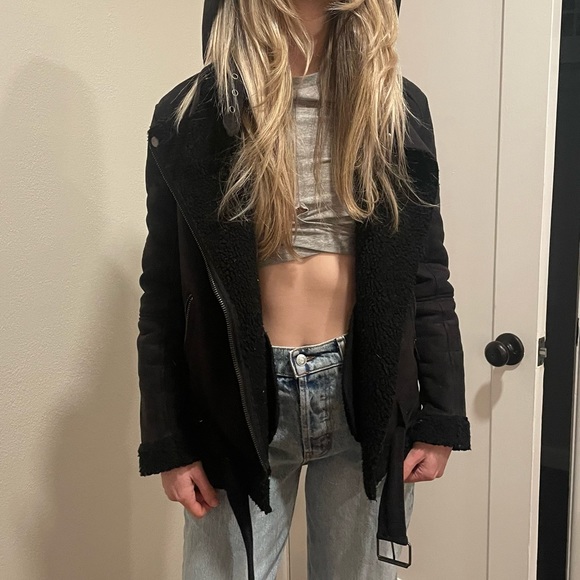 Silence and noise urban outfitters motorcycle style jacket. Small - Picture 2 of 3